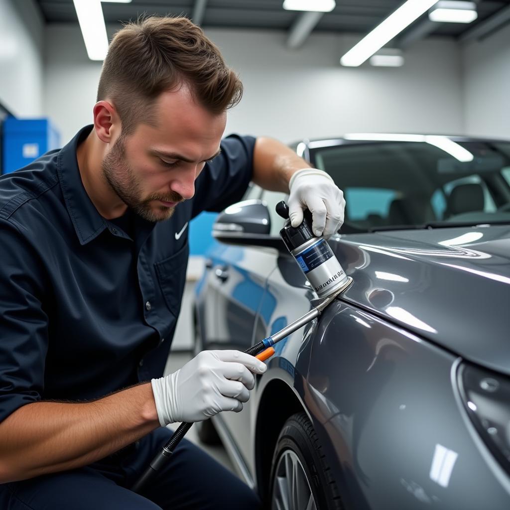 Don Jacobs Car Detailing Process in Action