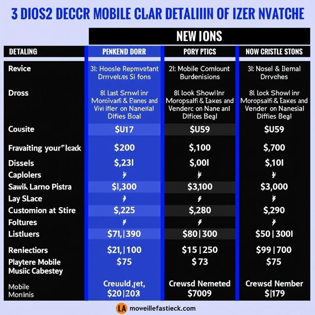 Comparing Mobile Detailing Services in Dorr