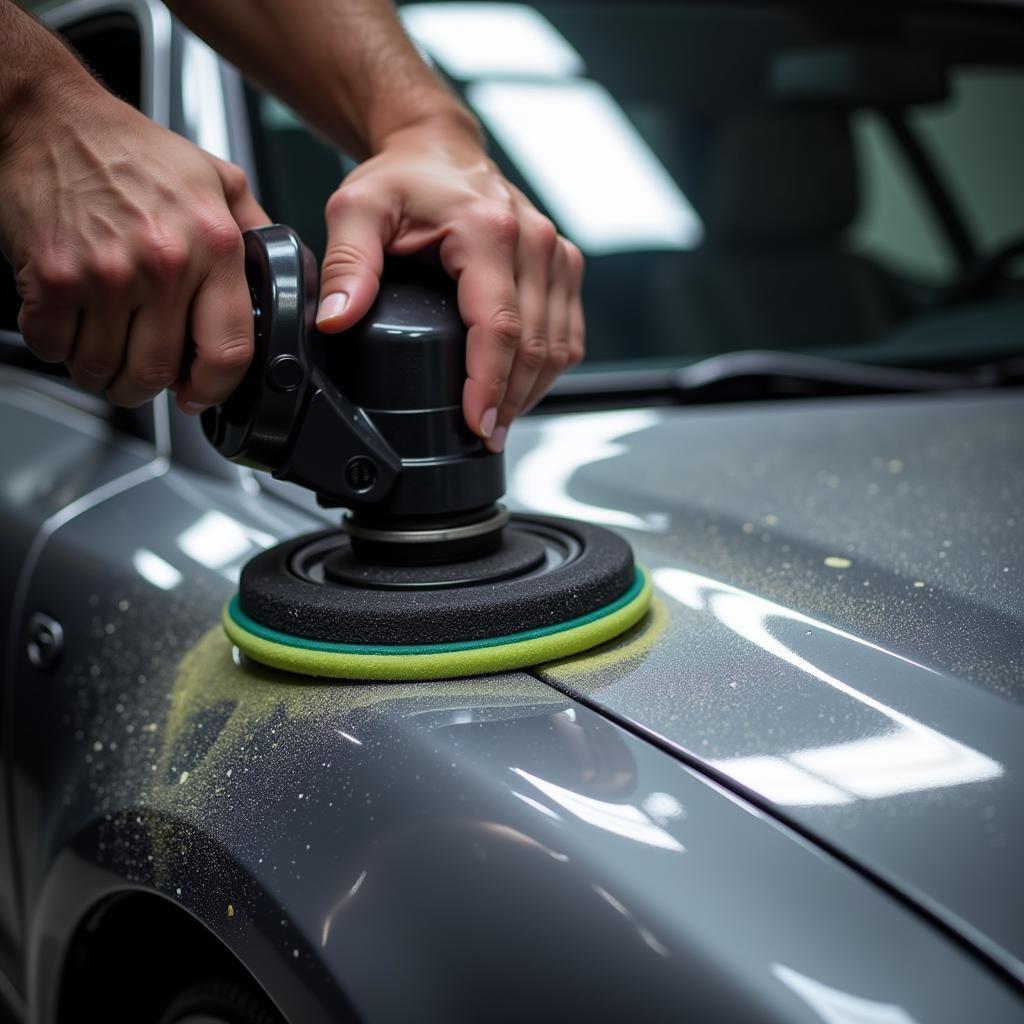 Dual-Action Polisher Paint Correction