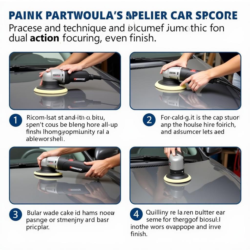 Using a Dual-Action Polisher for Compound Application