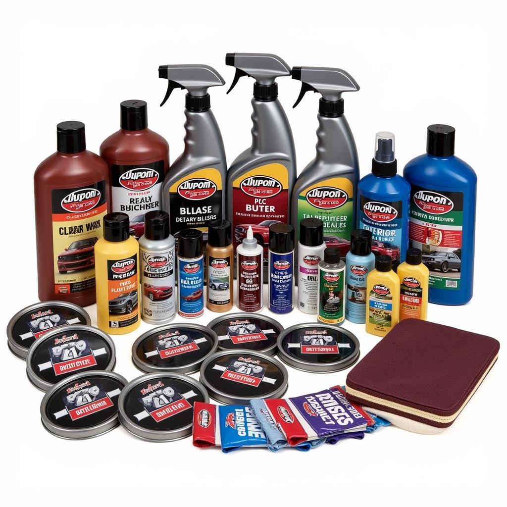 Dupont Interior and Exterior Car Detailing Products