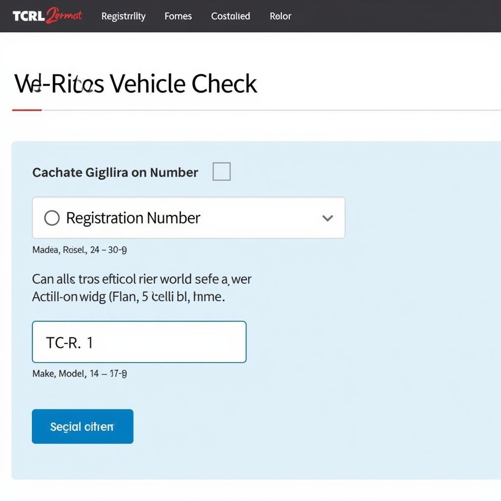 DVLA Vehicle Check Online Service