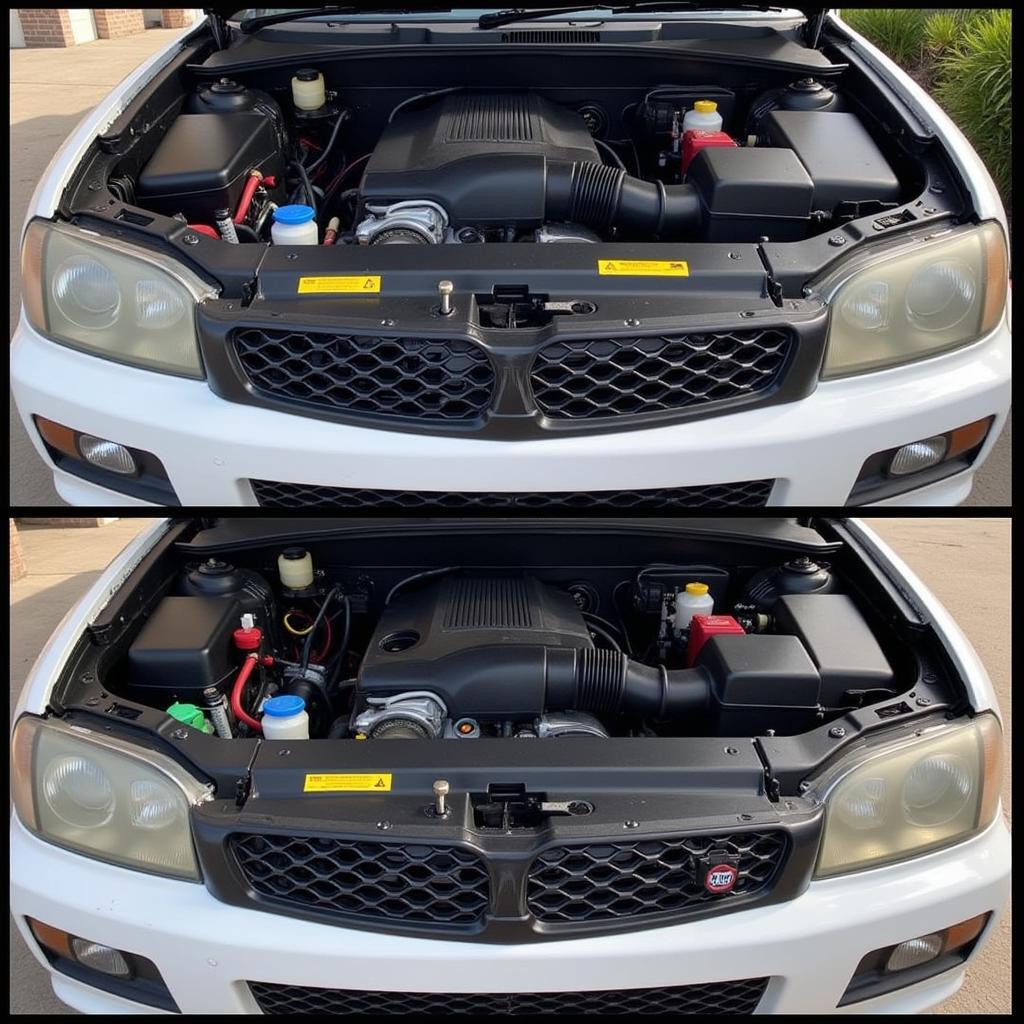 Eagle Eye Car Detailing Engine Bay