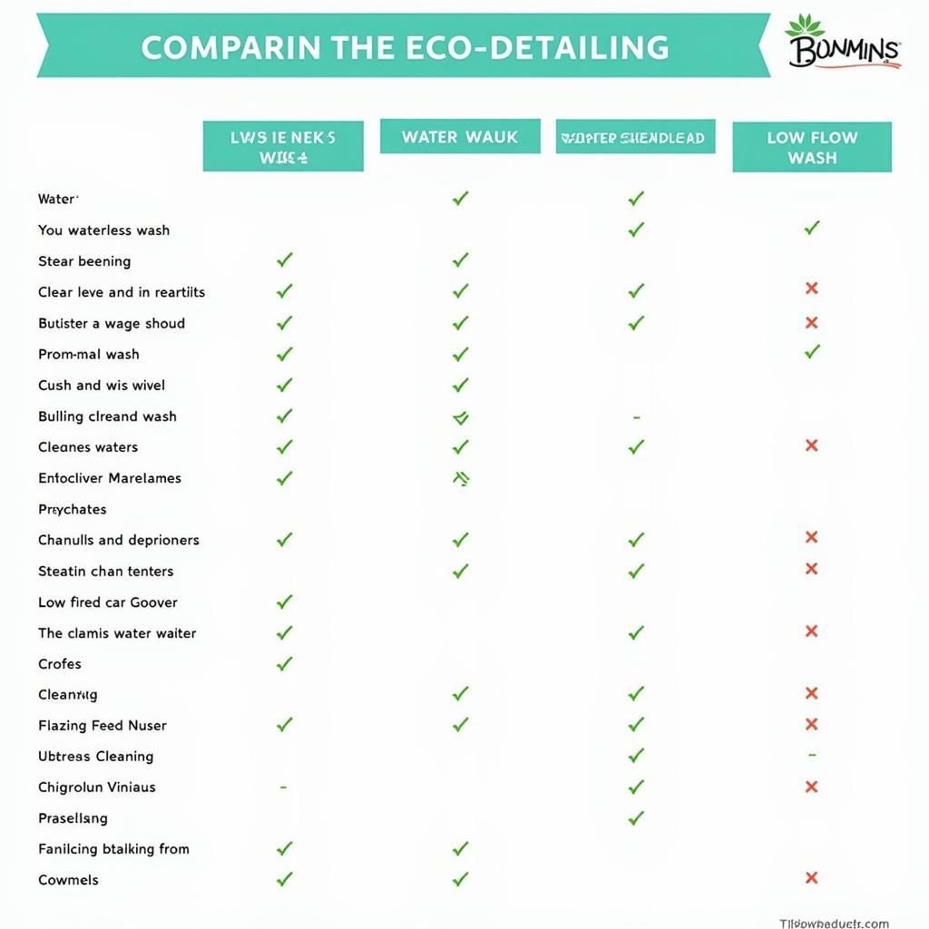 Eco Detailing Methods Comparison