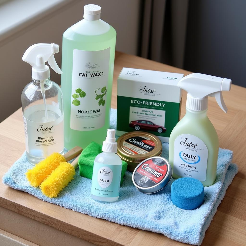 Eco-Friendly Car Detailing Supplies