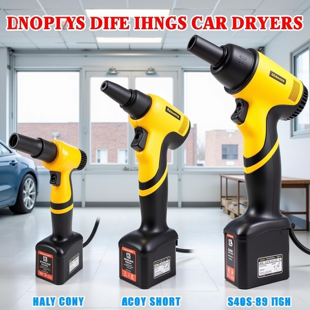 Comparing Electric Car Dryers for Detailing