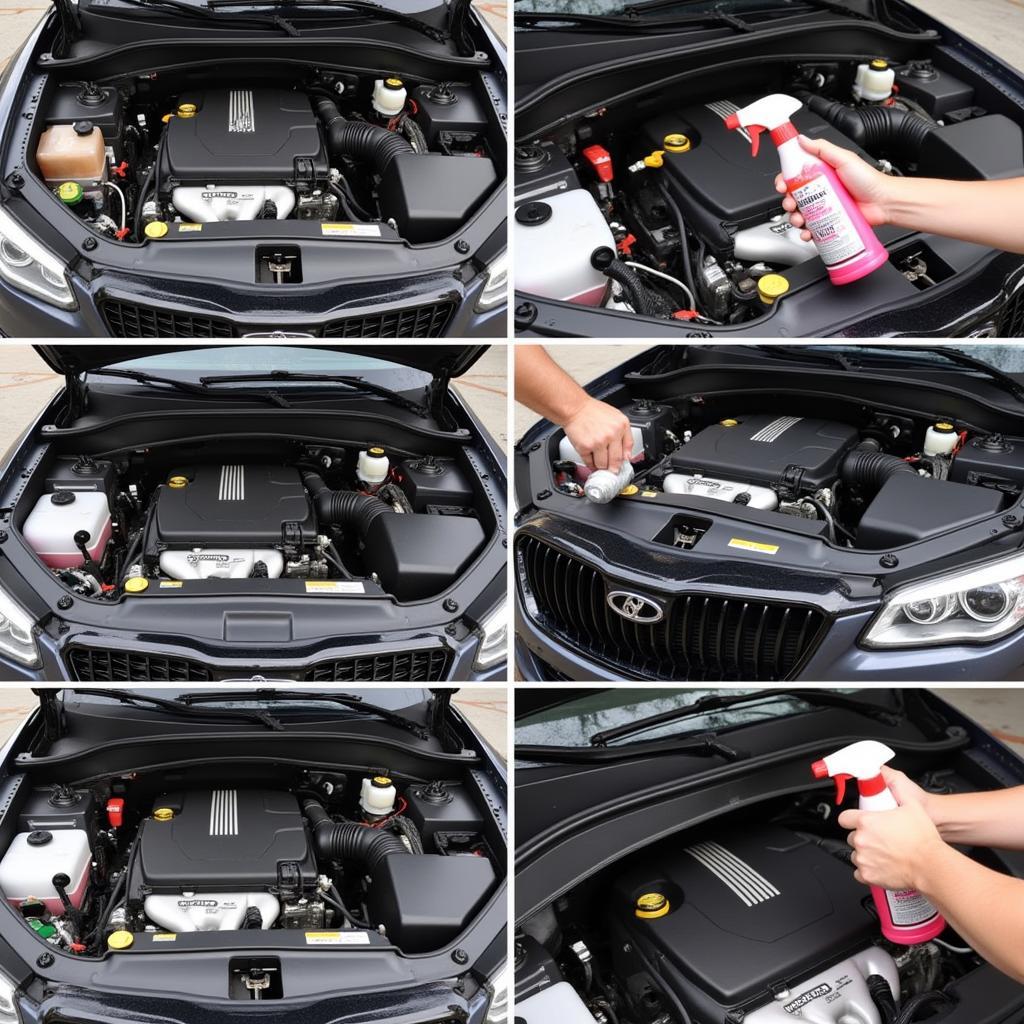 Professional Engine Bay Cleaning Process