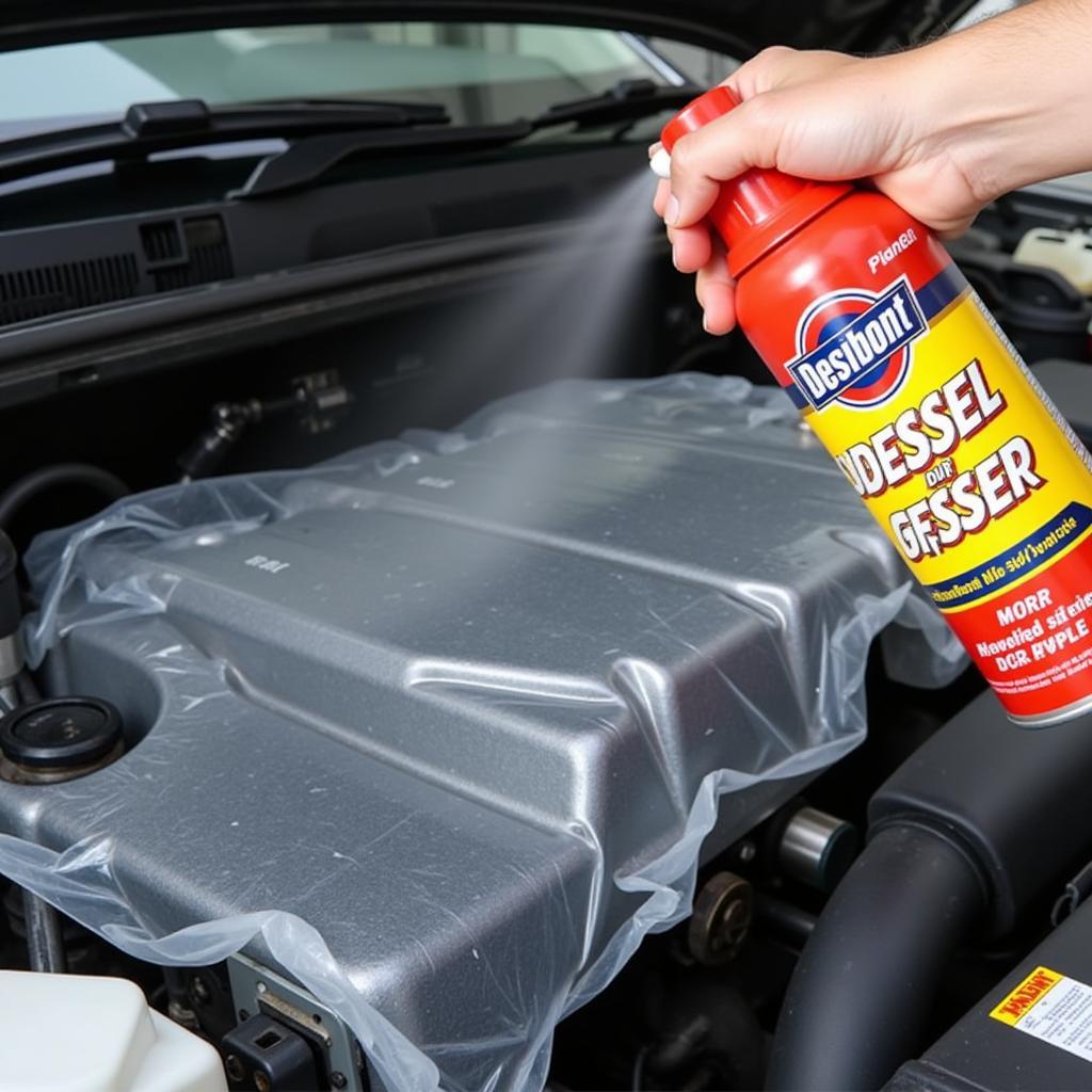 Degreasing the Engine Bay for a Deep Clean