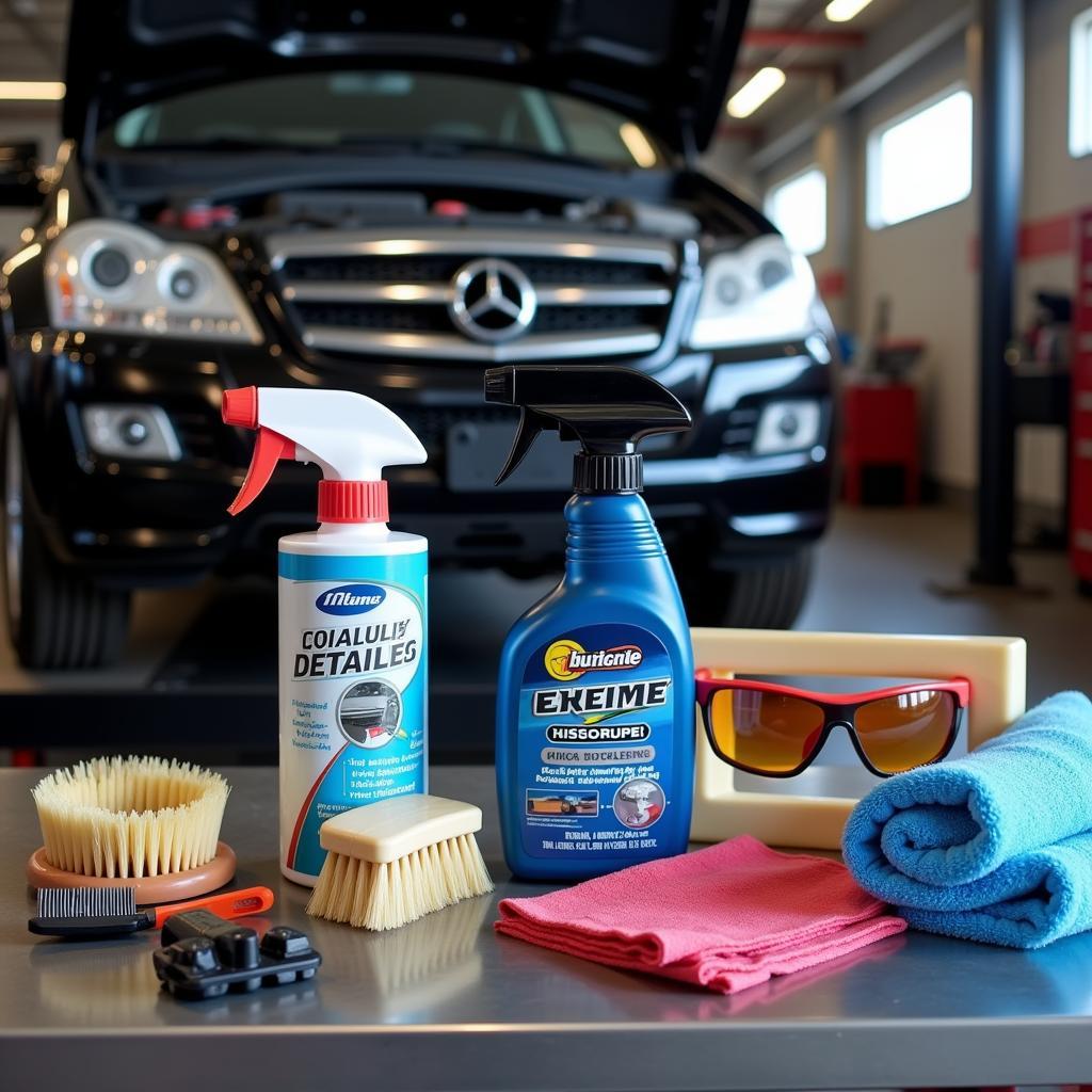 Essential Engine Compartment Cleaning Tools