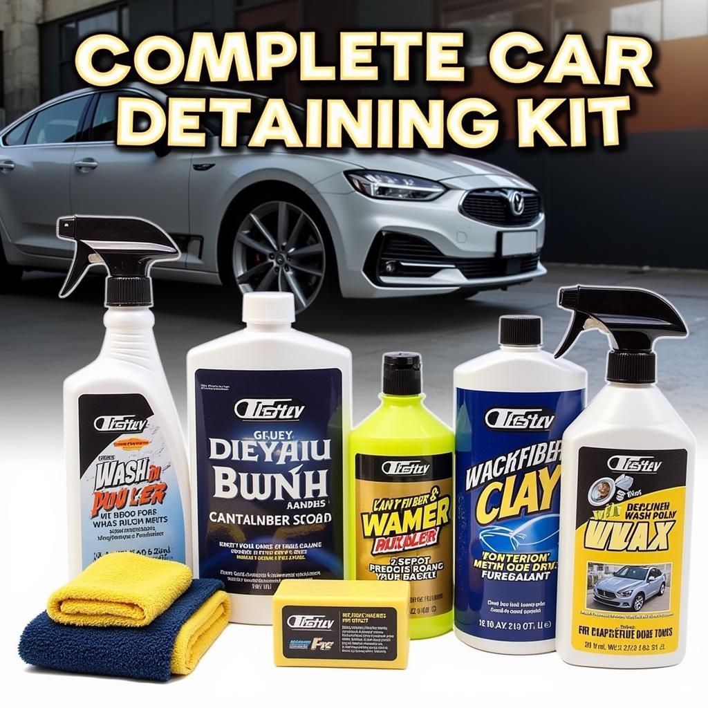 Essential Car Detailing Kit for Denver Conditions