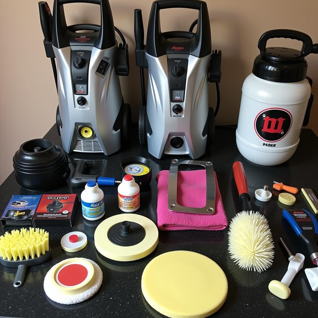 Essential car detailing equipment and supplies for a successful startup