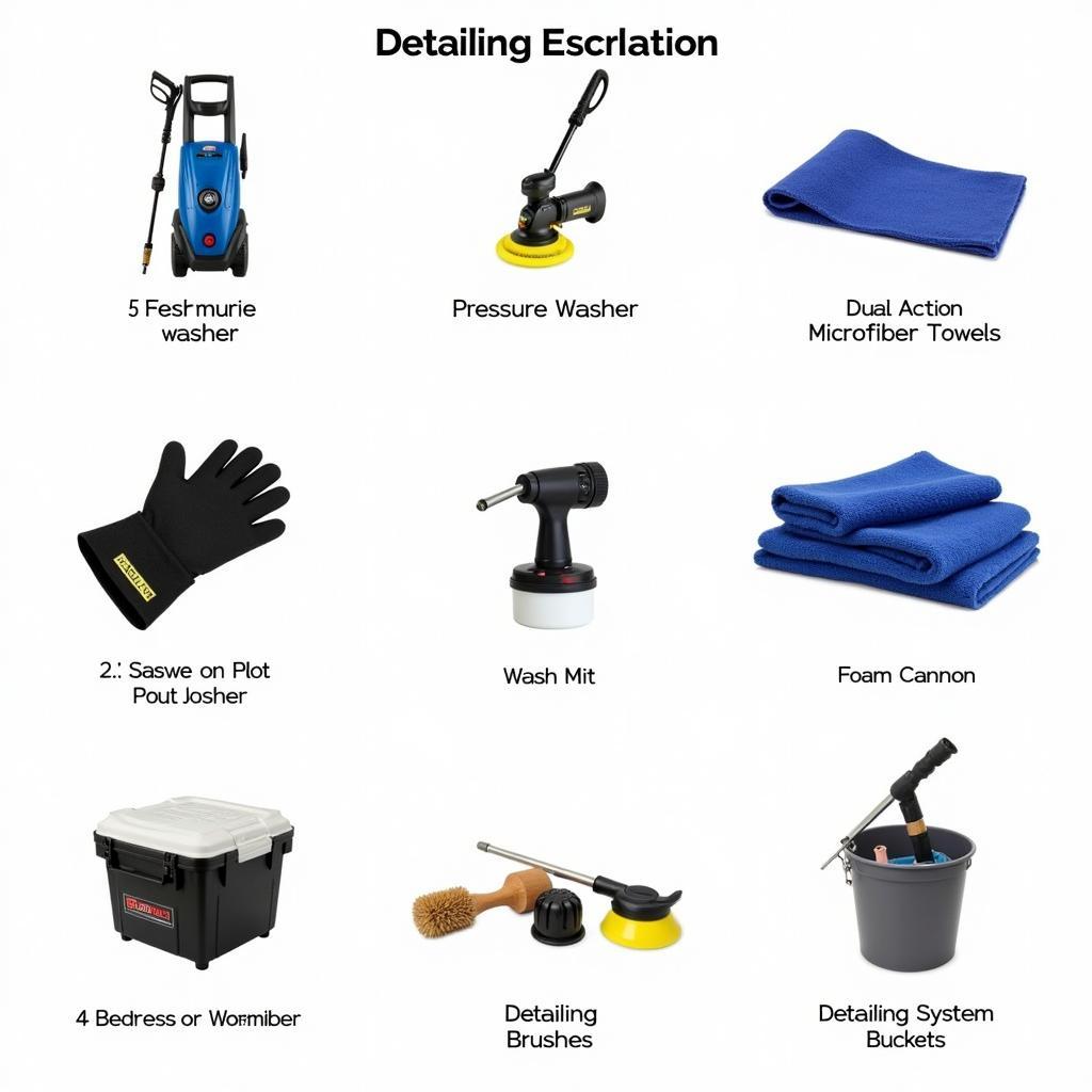 Essential Car Detailing Equipment