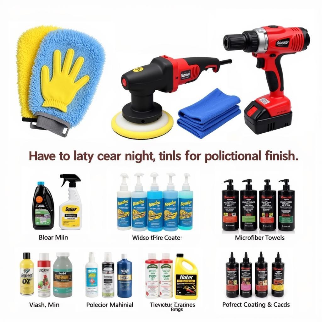 Essential Car Detailing Equipment and Supplies: Wash, Dry, Polish, and Protect