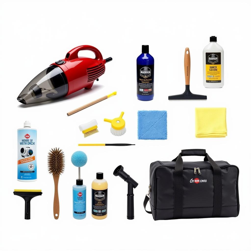 Essential Car Detailing Tools Kit