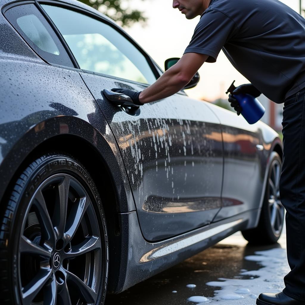 Exterior Car Detailing in Ann Arbor: A Gleaming Example