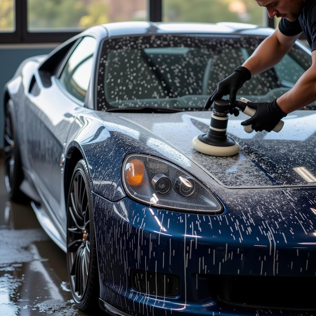 Exterior Car Detailing in Aurora