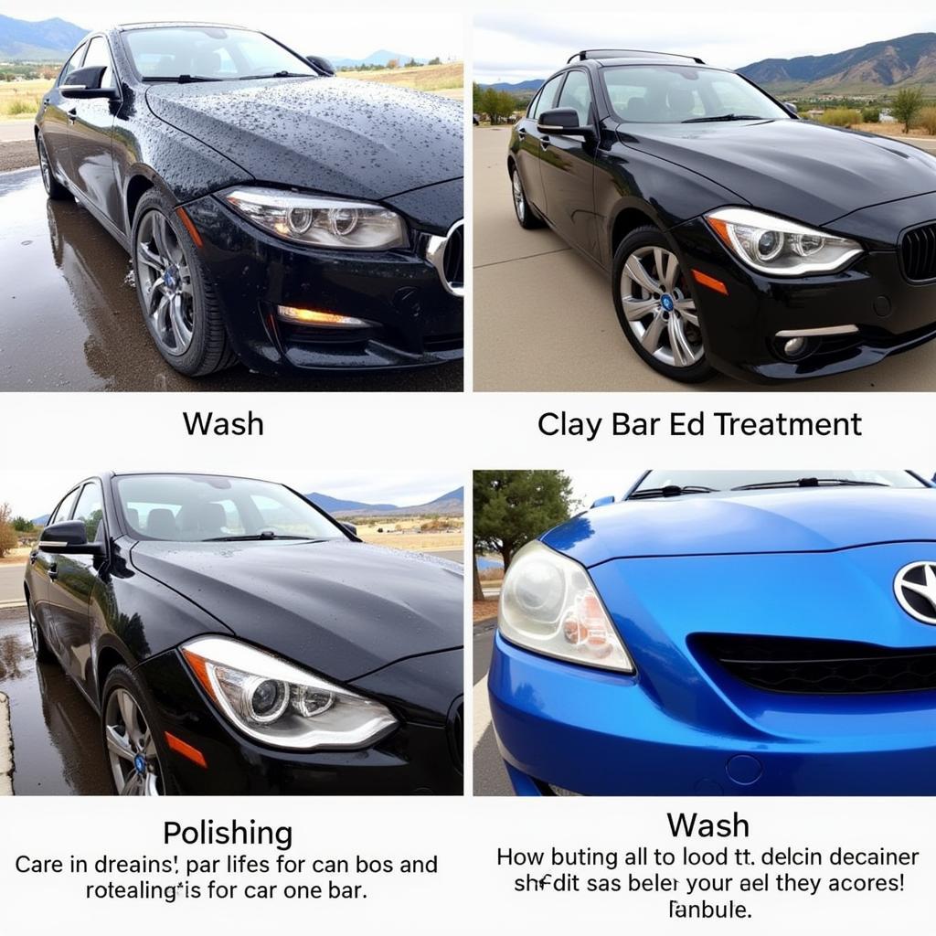 Exterior Car Detailing Process in Fort Collins Mason