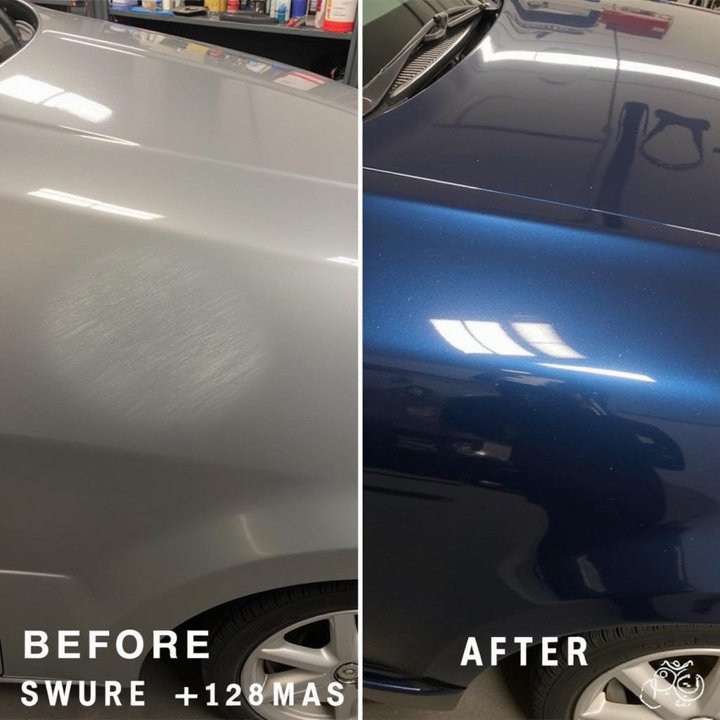 Exterior Car Detailing Paint Correction