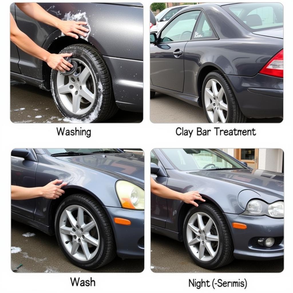 Exterior Car Detailing Process in the UK