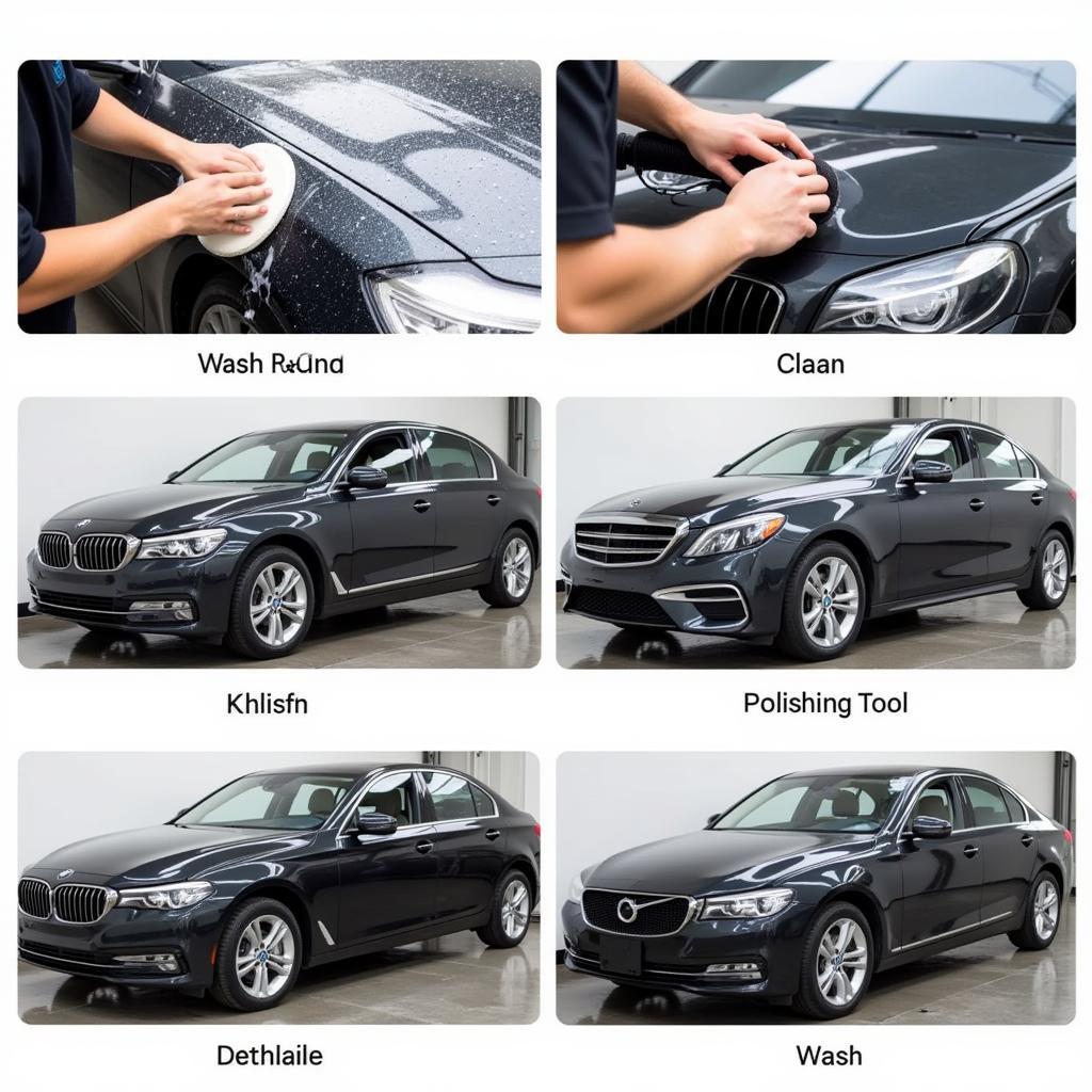 Exterior Car Detailing Process