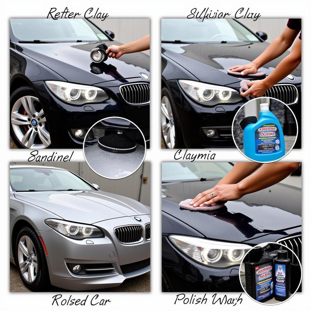 Exterior Car Detailing Process