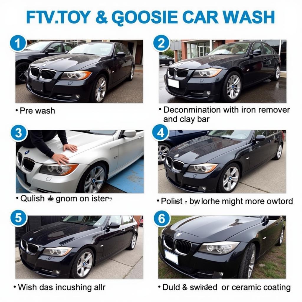 Exterior Car Detailing Process