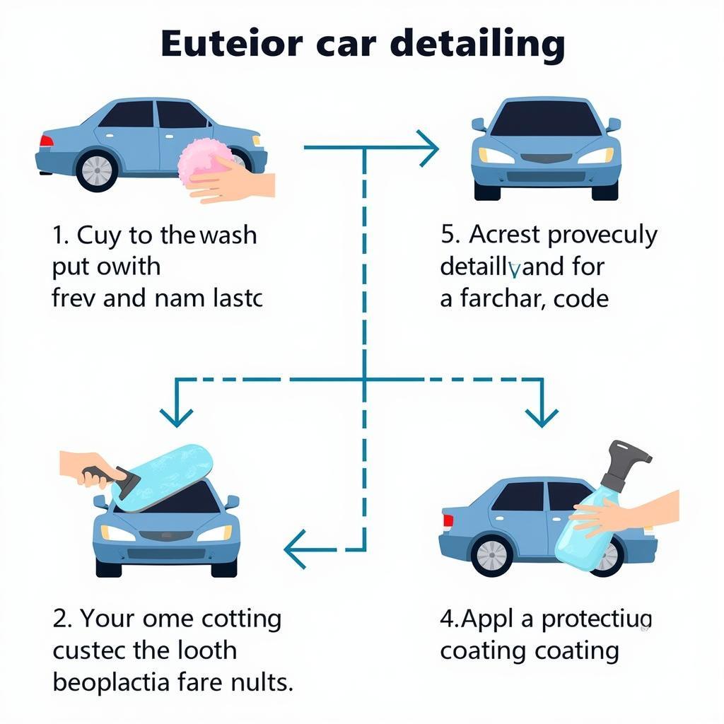 Exterior Car Detailing Process