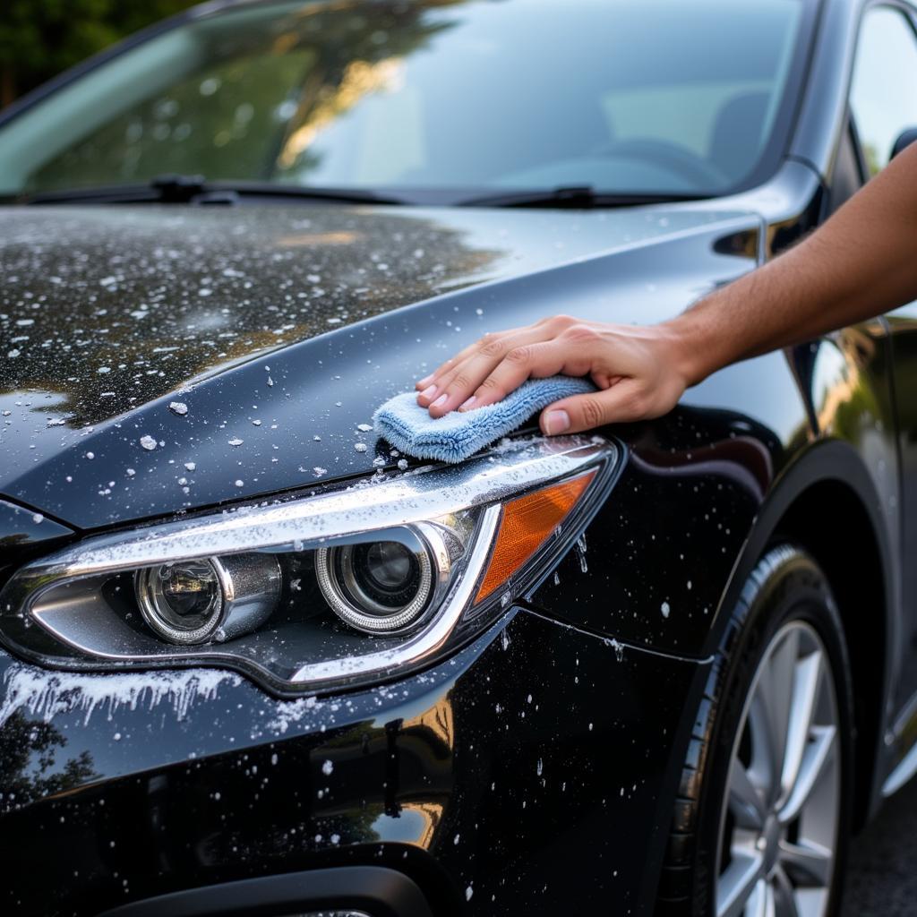 Exterior Car Detailing: Wash and Wax