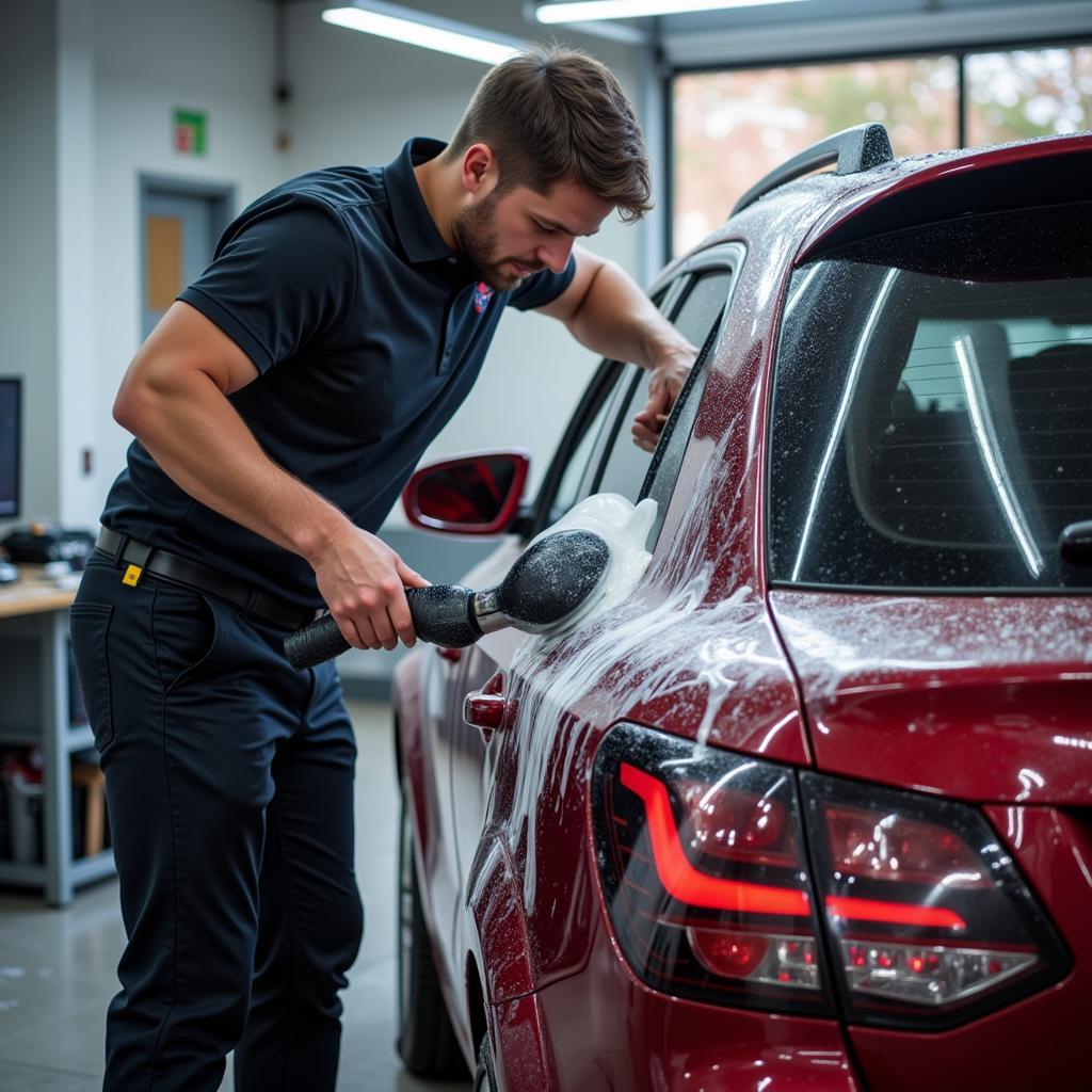 Exterior Car Detailing: Wash and Wax