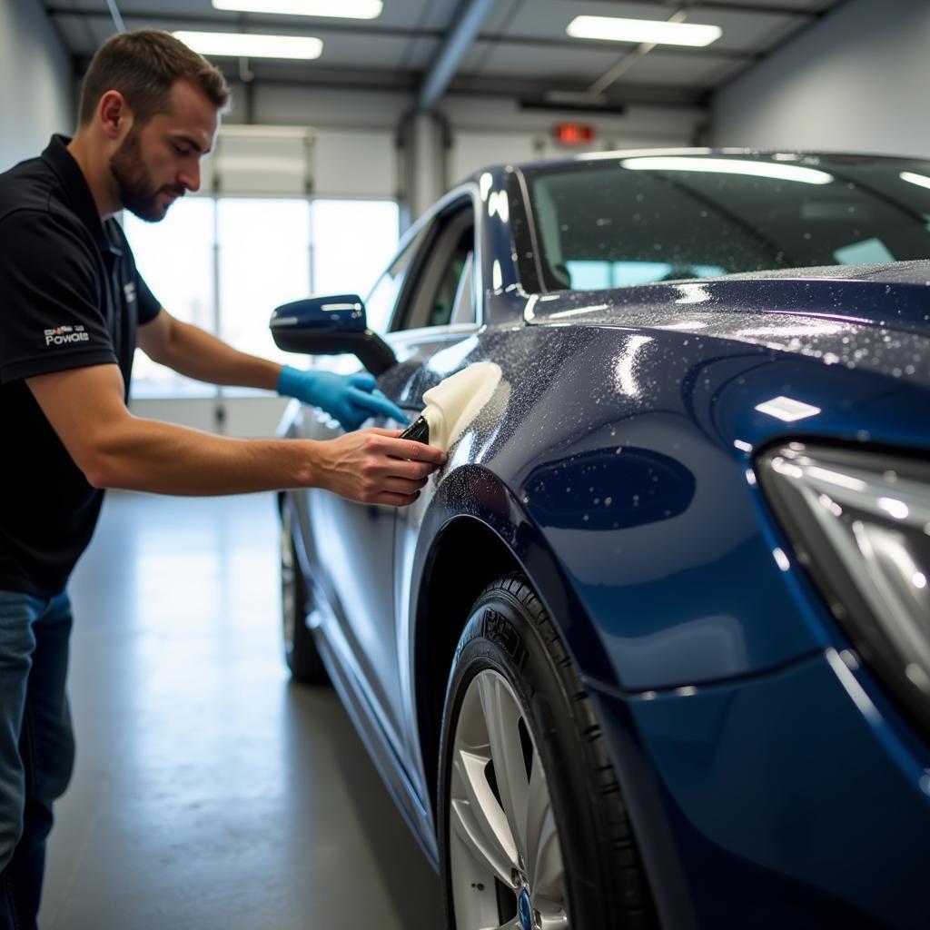 Exterior Car Wash and Wax