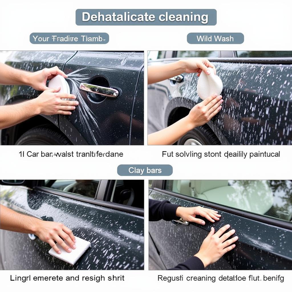 Exterior Car Wash and Decontamination Process