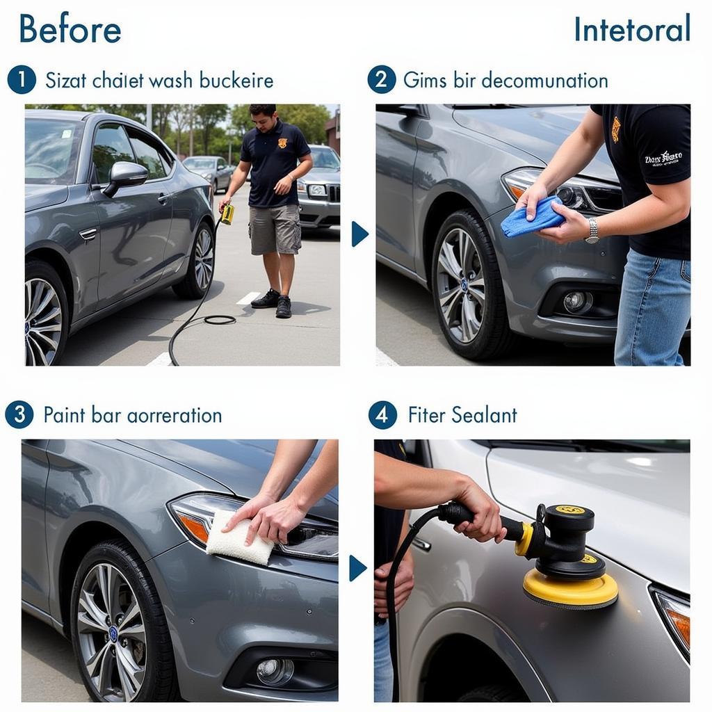 Step-by-Step Mobile Car Exterior Detailing