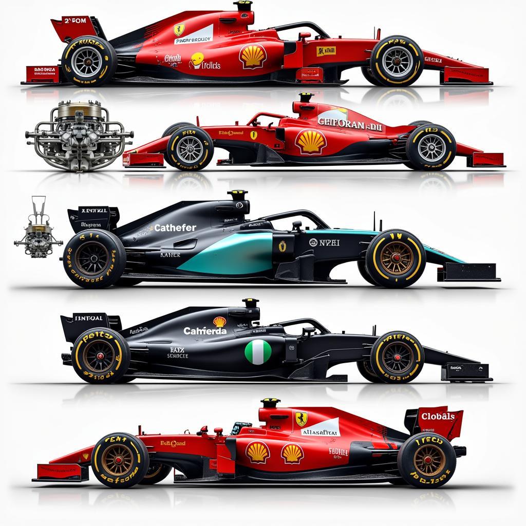 F1 Car Evolution