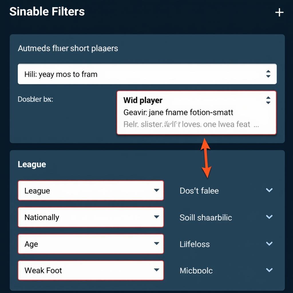 FIFA Stats Advanced Search