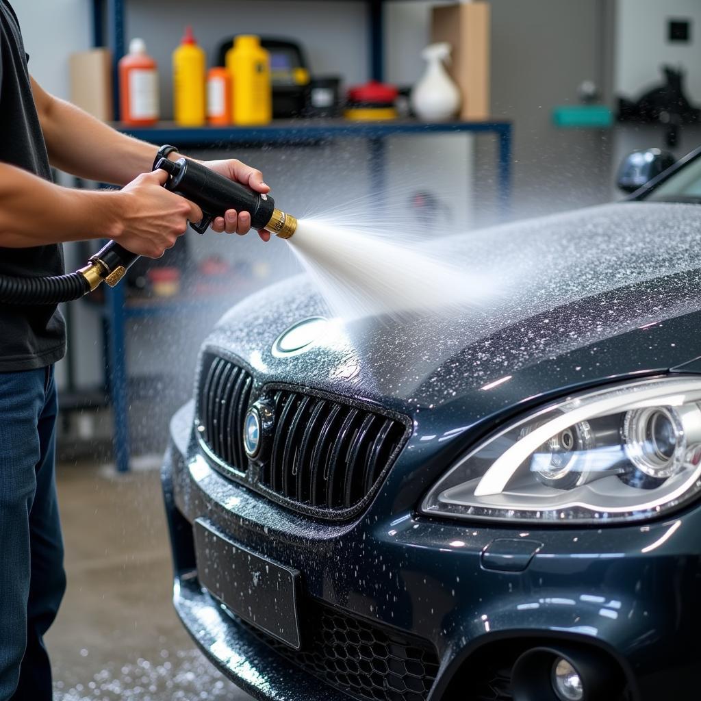 Filtered Water for Car Detailing