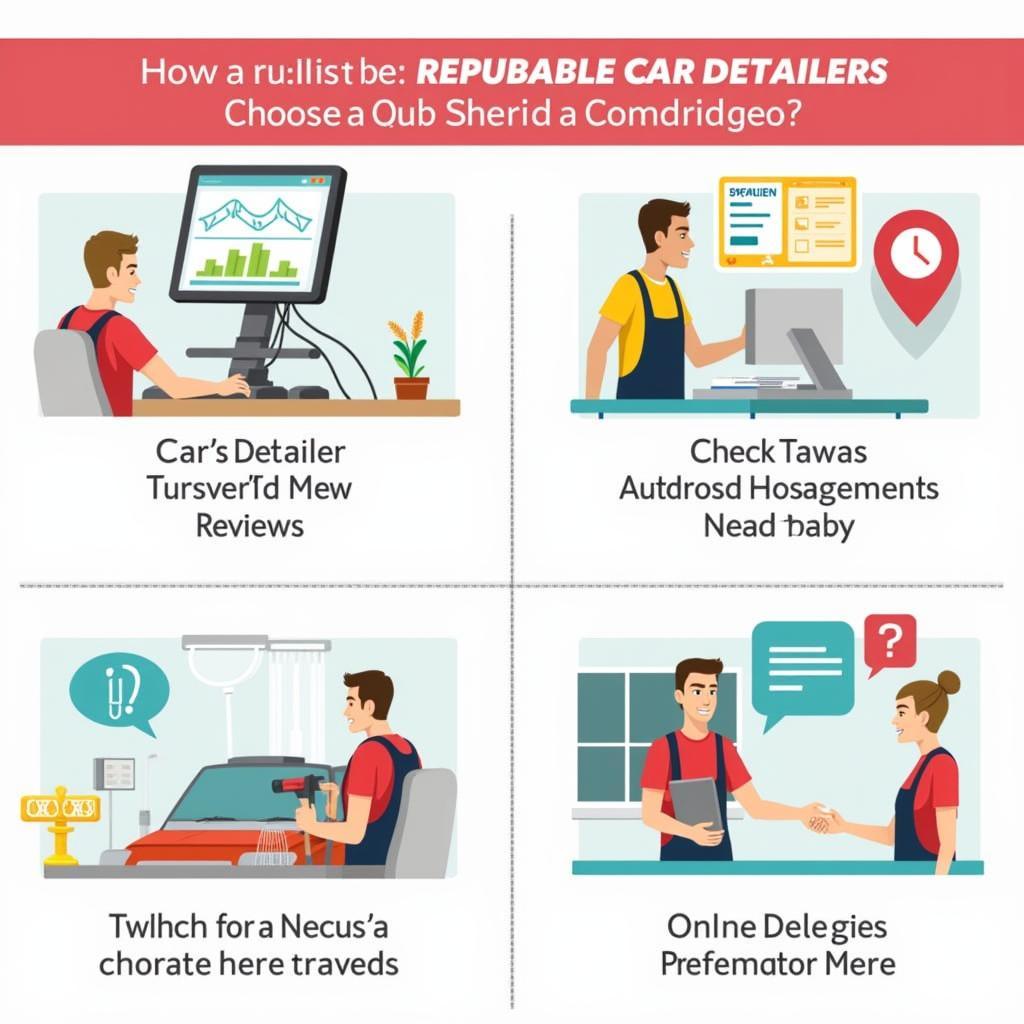 Finding Reputable Car Detailers