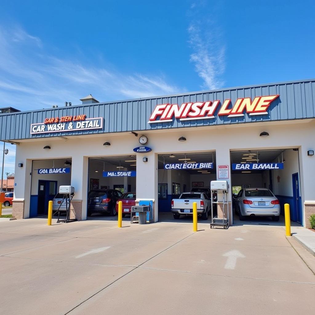 Finish Line Car Wash Exterior