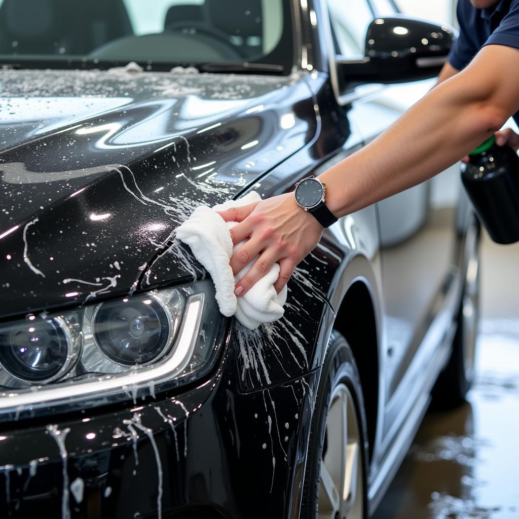 Flawless car detail starts with a thorough wash