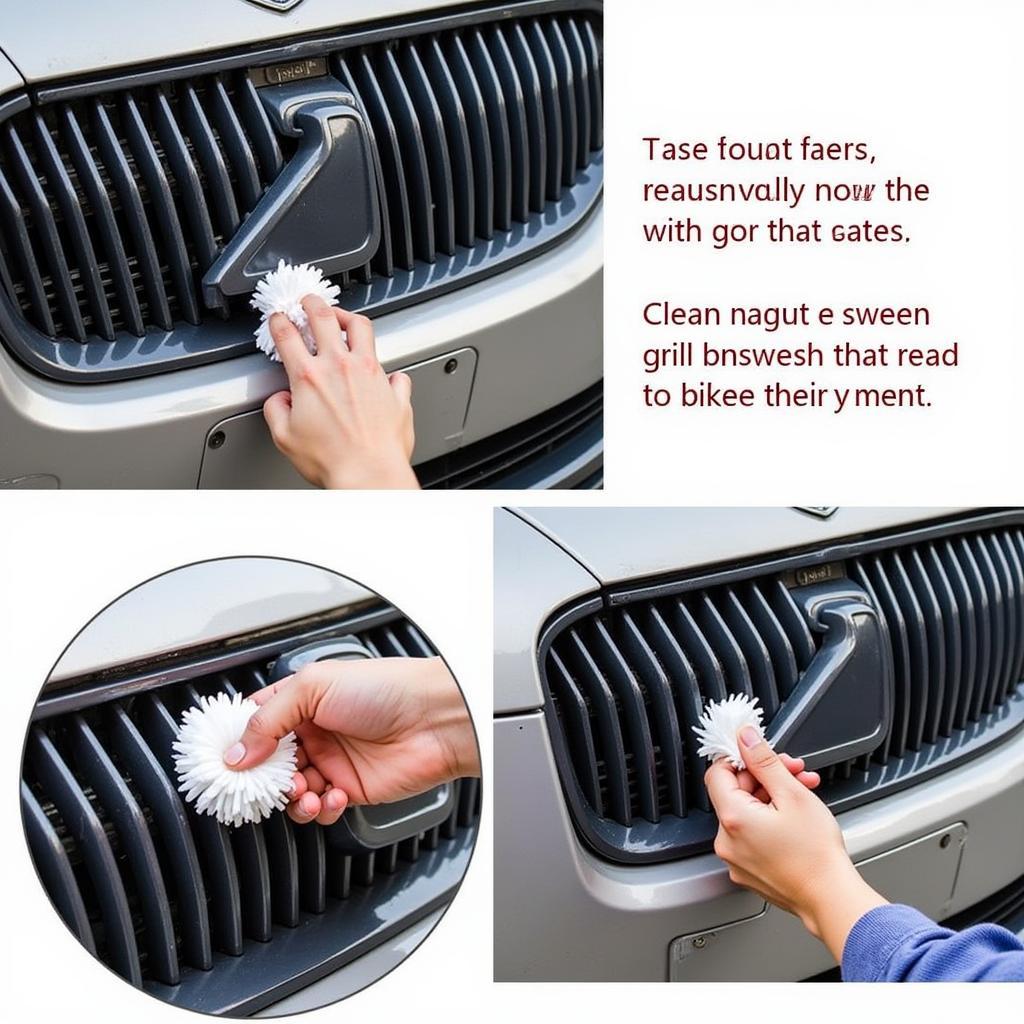 Flossing a Car Grill