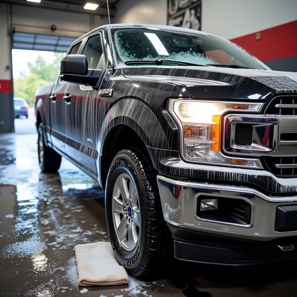 Ford Car Detail Exterior Wash