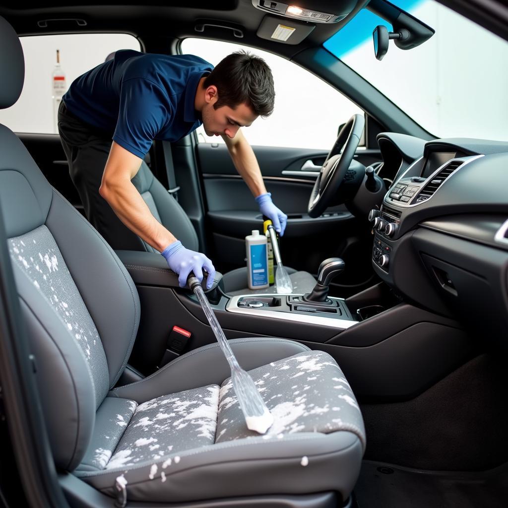 Fort Worth Car Detailing Interior Cleaning