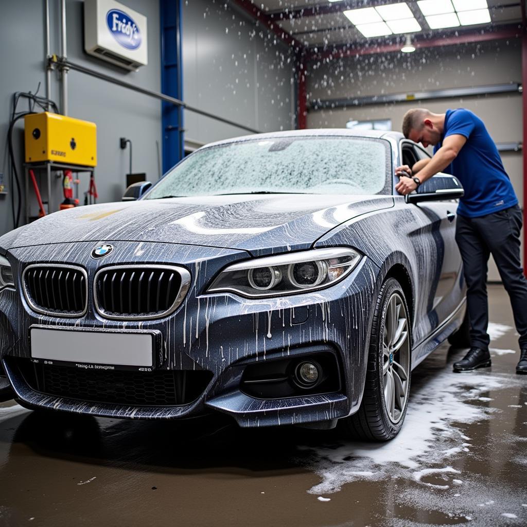 Exterior Car Wash at Fredy's