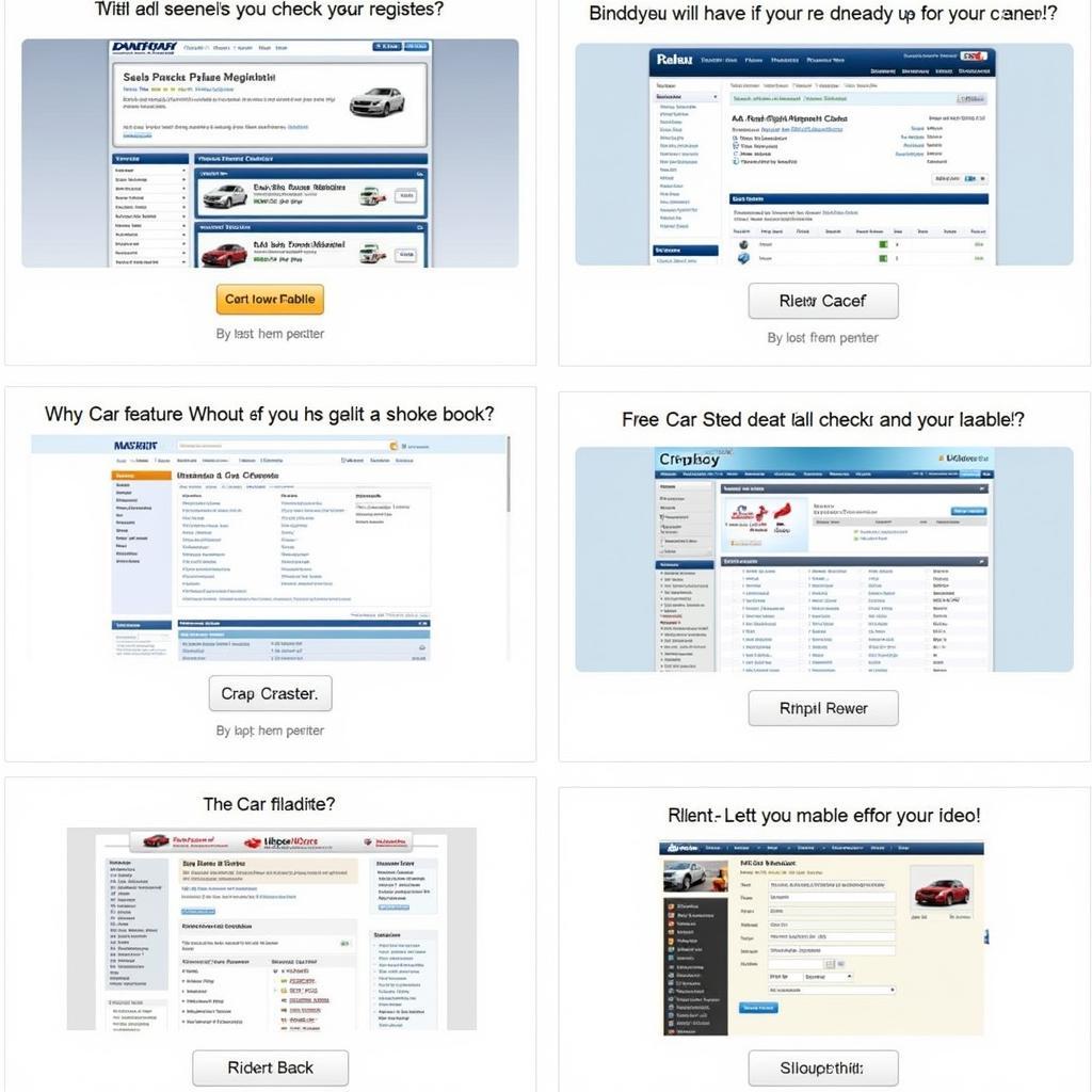 Comparing Free Car Check Websites