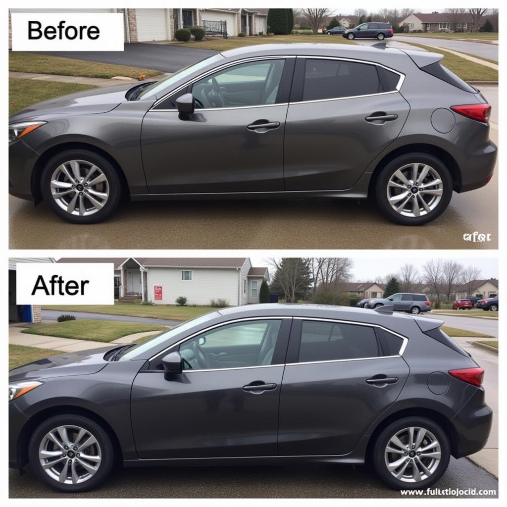 Full Car Detail Before and After