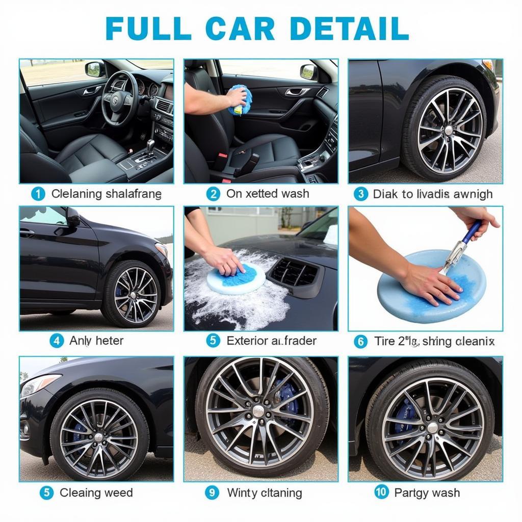 Full Car Detail Cleaning Process