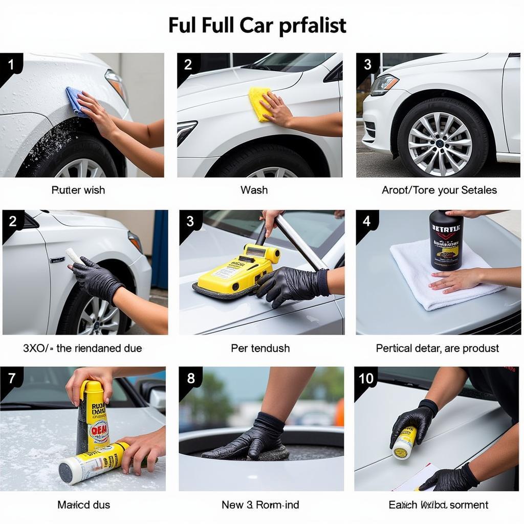 Full Car Detailing Process