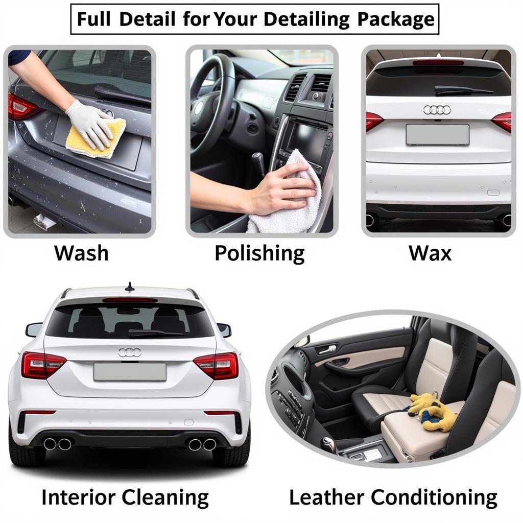 Comprehensive List of Full Car Detailing Services