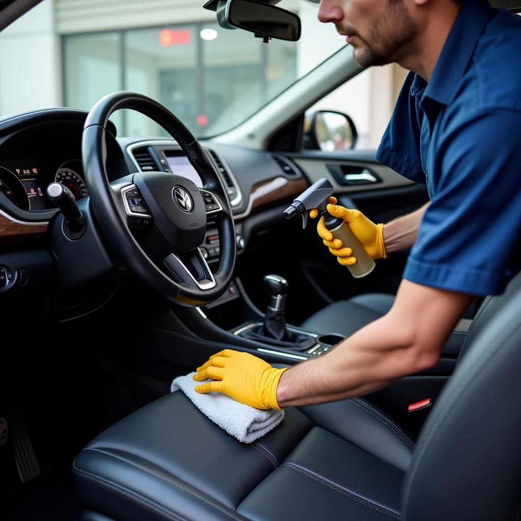 Interior Car Cleaning in Glendale