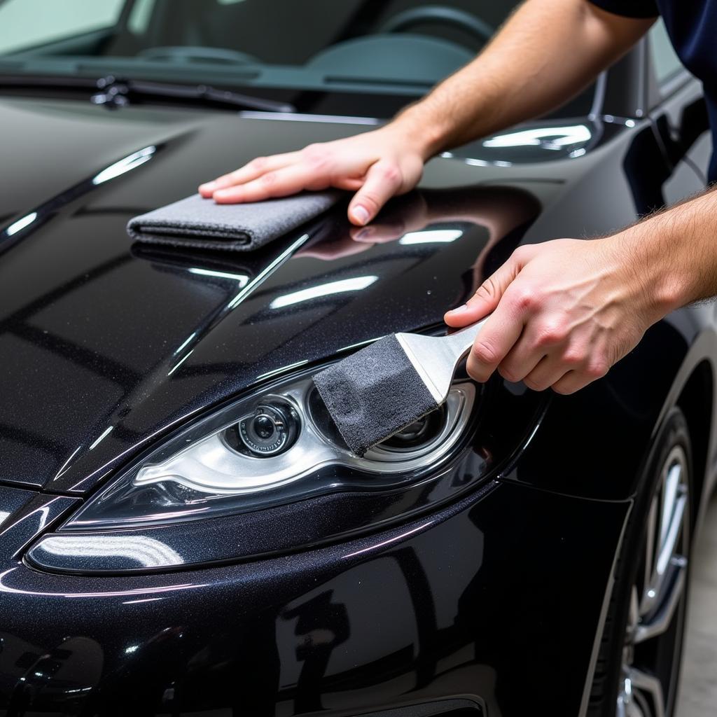 Graphene Coating Application Demo at Car Detailing Expo 2022