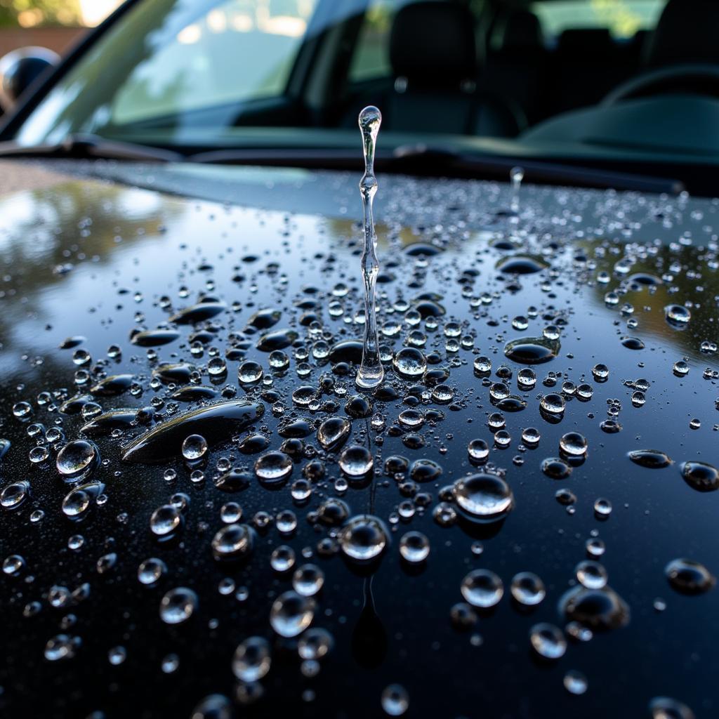 Graphene Coating Water Beading